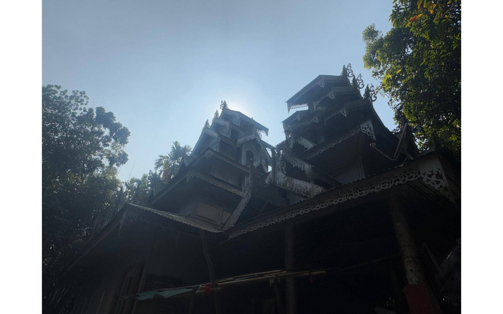 Lamar Para Buddhist Monastery architecture
