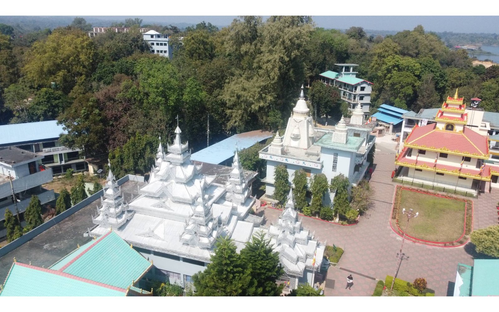 Ranghamati Rajbon Vihar architecture
