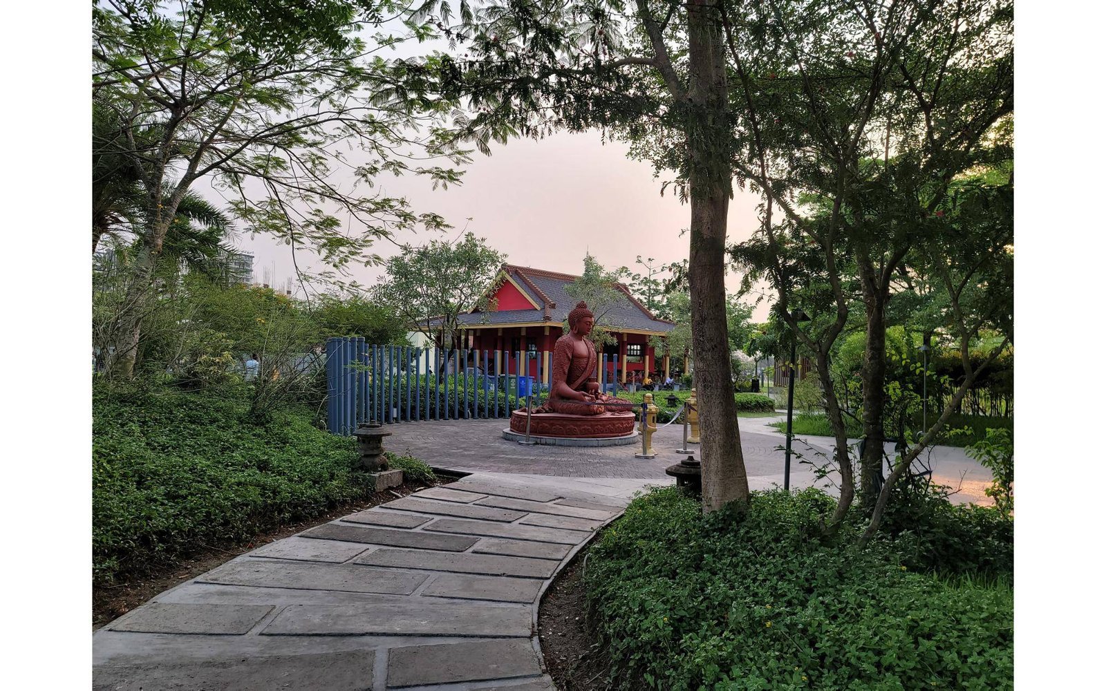 The Japanese Forest within Eco Park architecture