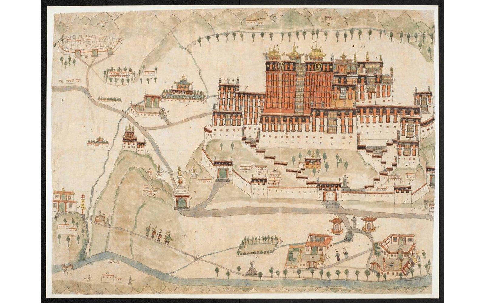 The Potala Palace as an architectural and environmental wonder architecture