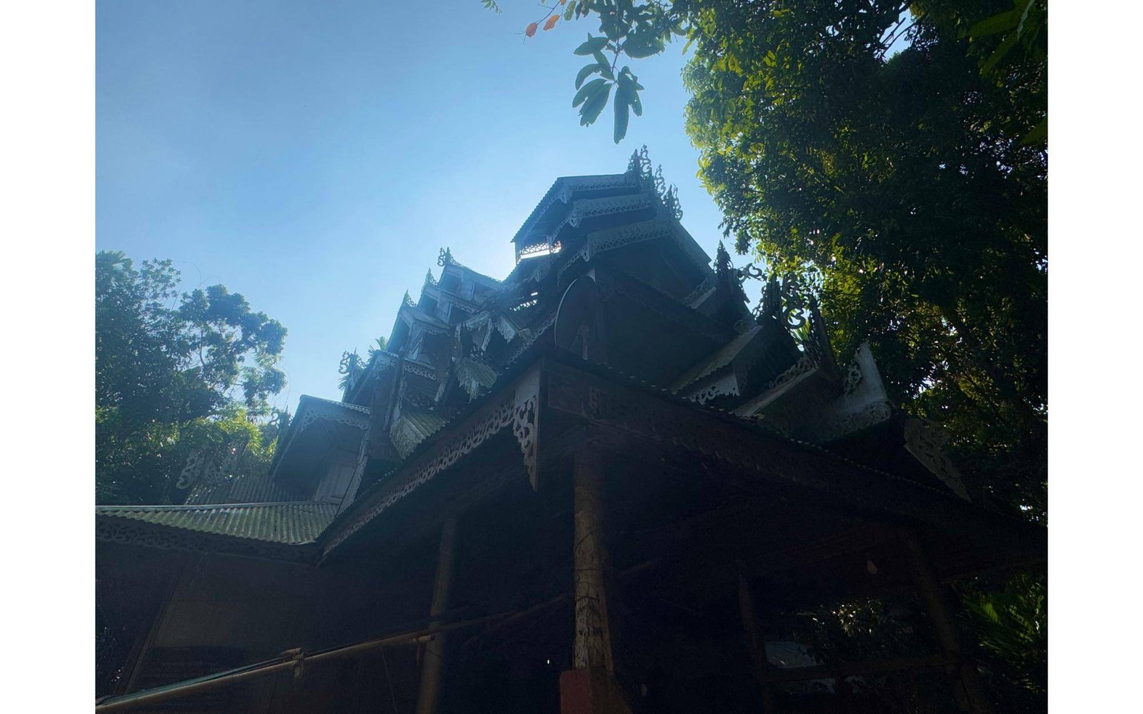 Lamar Para Buddhist Monastery architecture