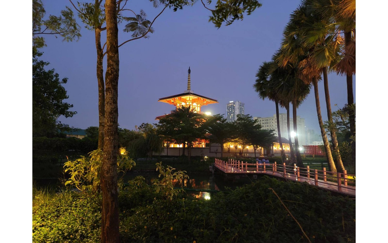 The Japanese Forest within Eco Park architecture