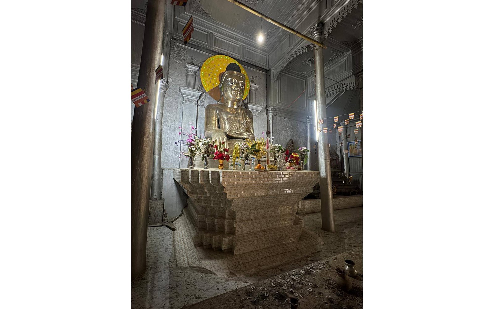 Lamar Para Buddhist Monastery architecture