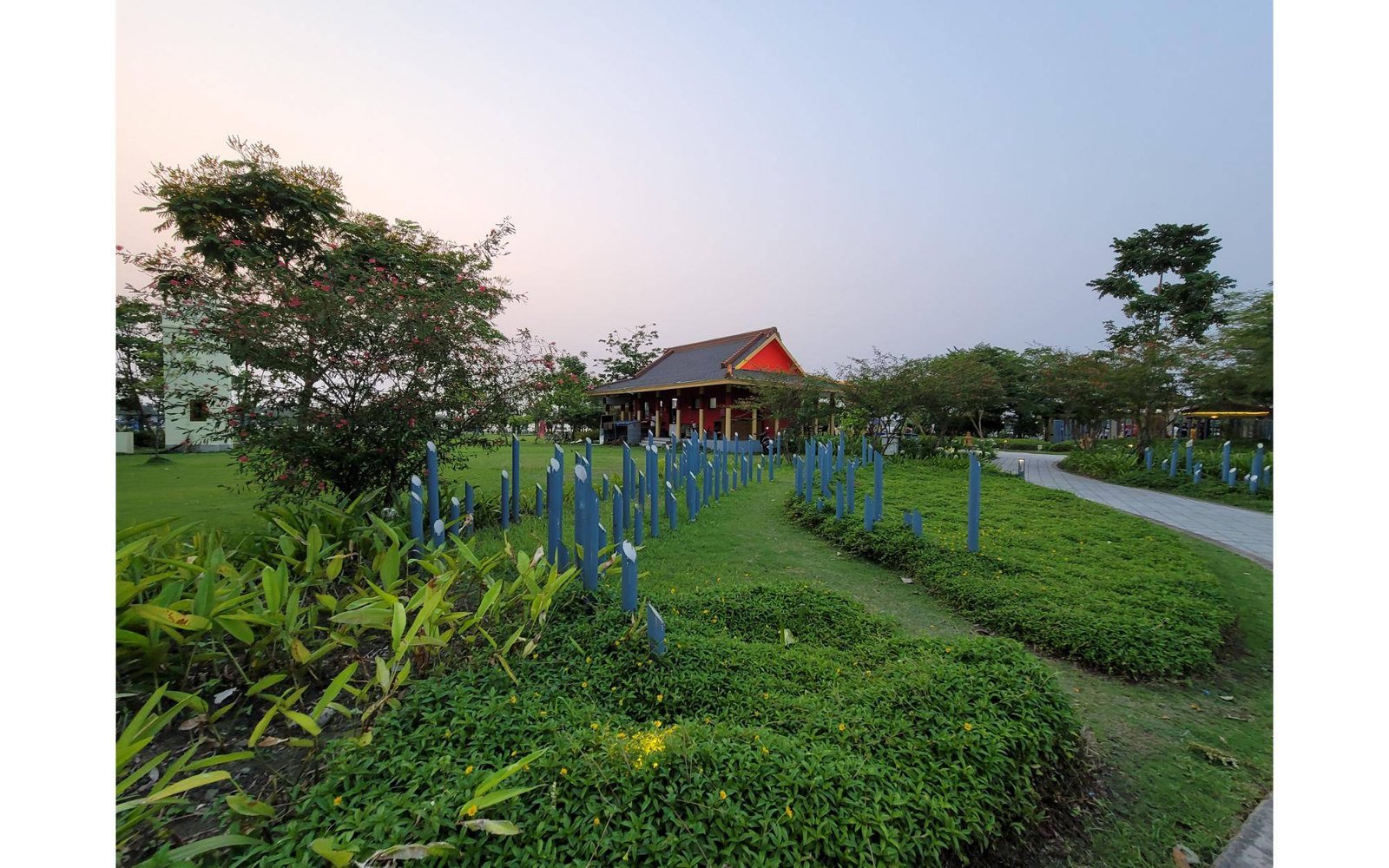The Japanese Forest within Eco Park architecture