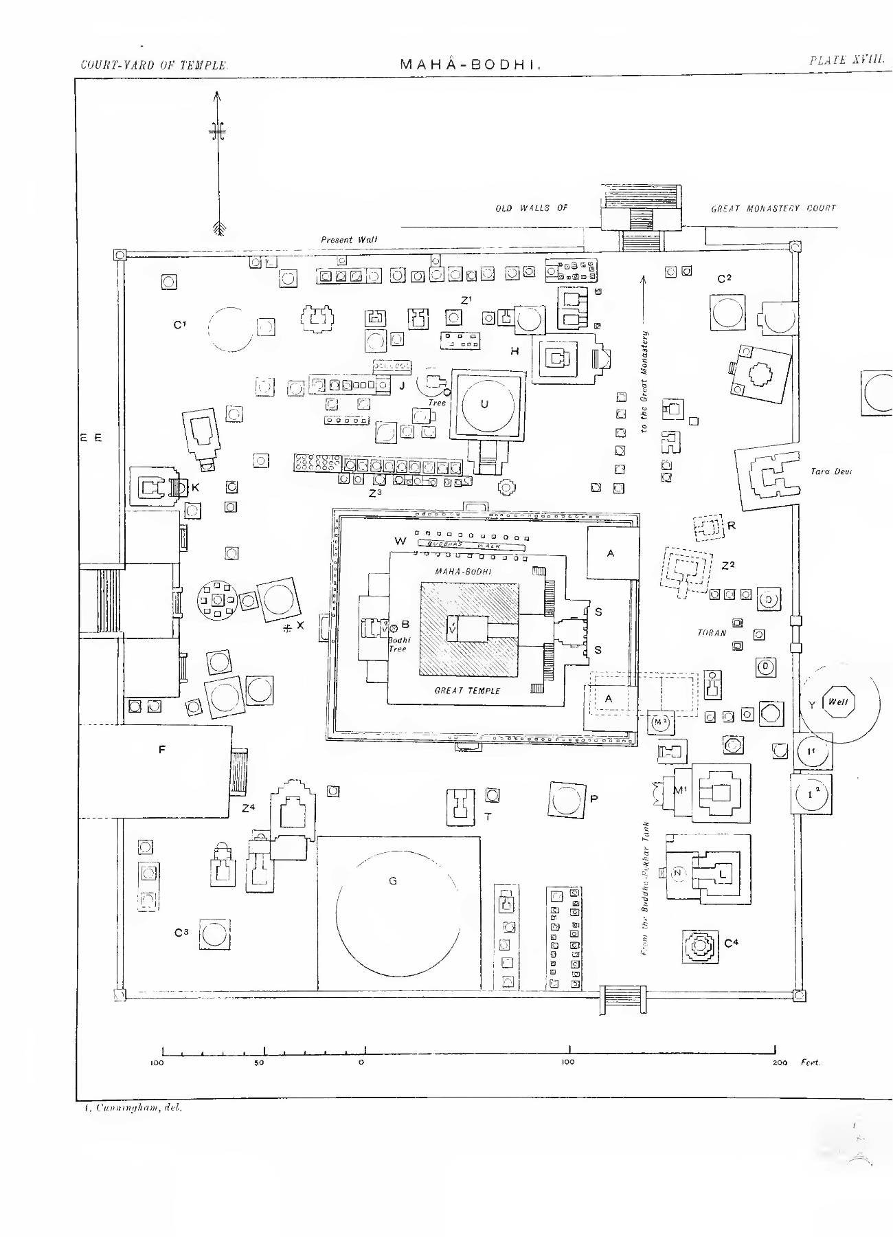 Mahabodhi Temple Complex architecture