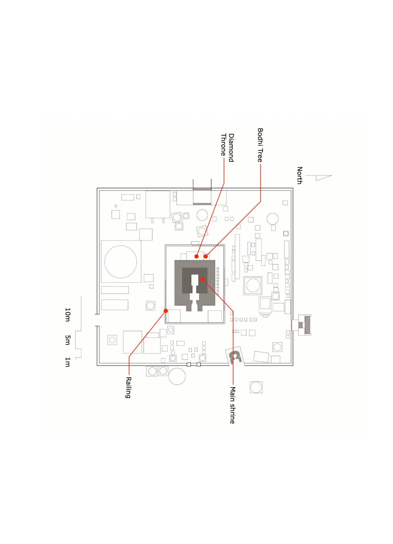 Mahabodhi Temple Complex architecture
