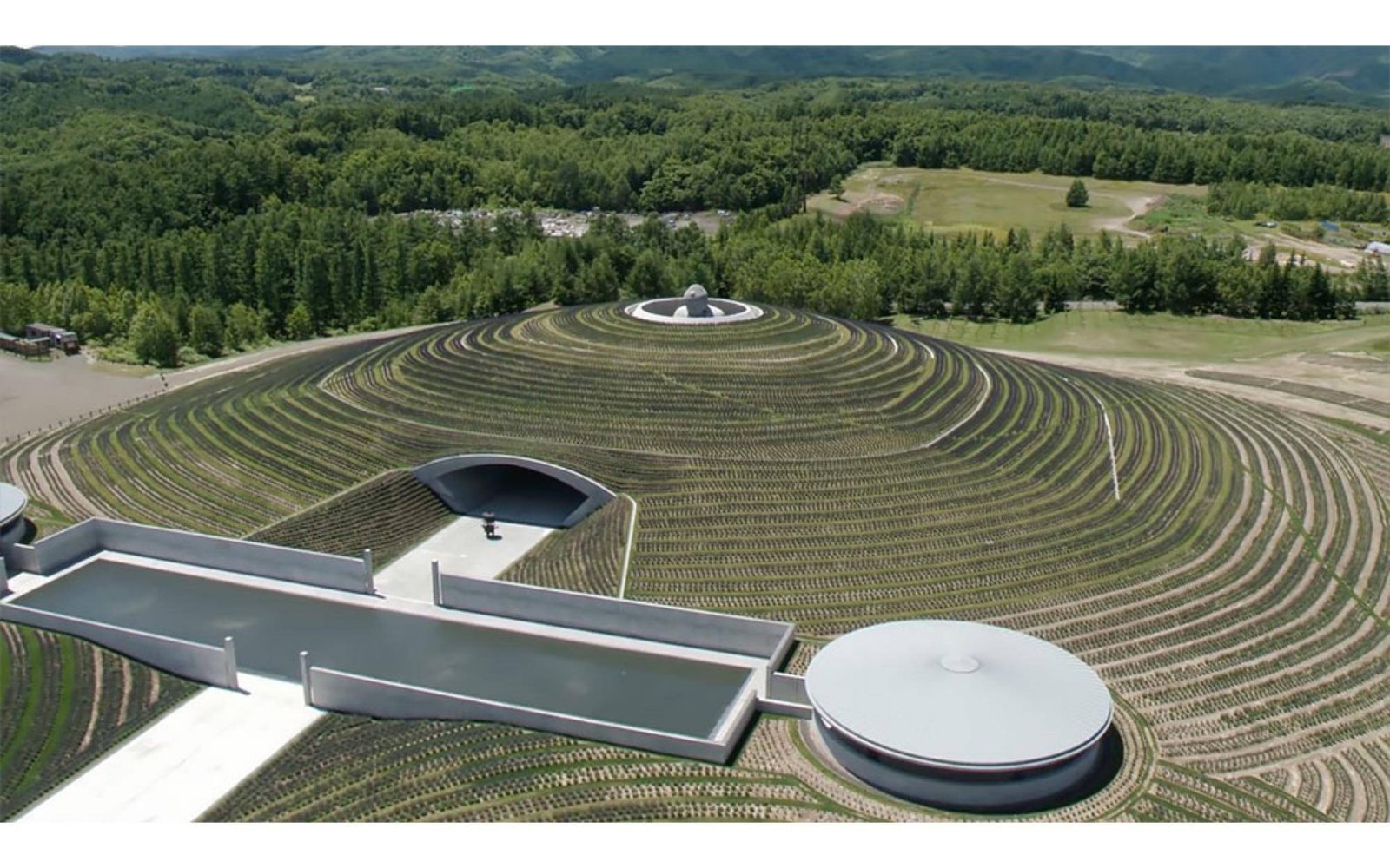 The hill of the Buddha – Tadao Ando architecture