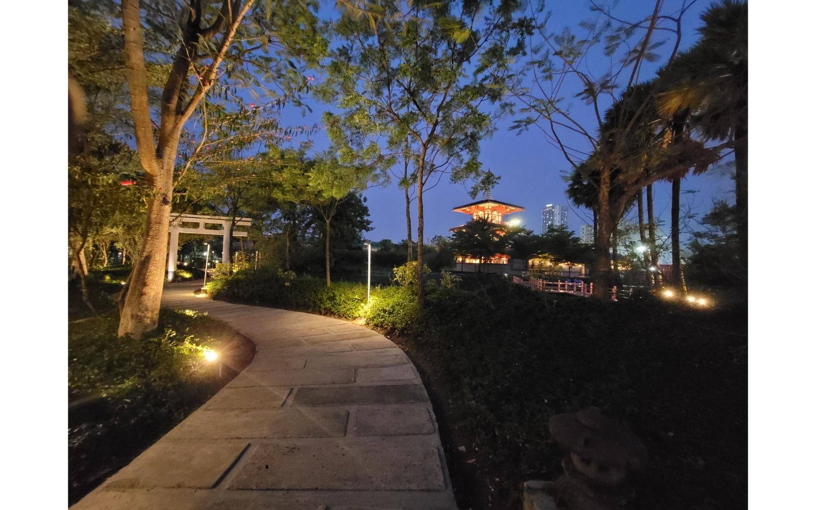 The Japanese Forest within Eco Park architecture