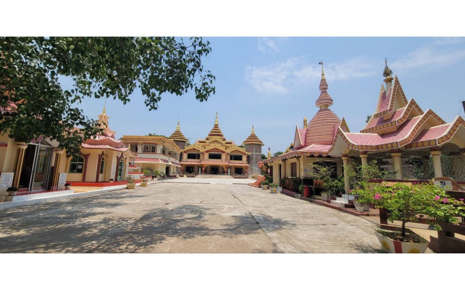 The Kartala Belkhain Saddharmalonkar Buddhist Temple