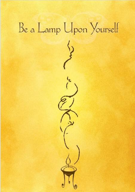 Be a lamp unto yourself book
